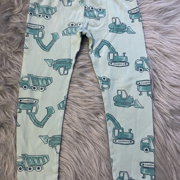 Kids Construction Print Leggings - Picture 1 of 4